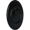 Ekena Millwork Wigan Ceiling Medallion, Hand-Painted Jet Black, 29 3/4"OD x 1 1/2"P CM29WGBLF - alternate 5